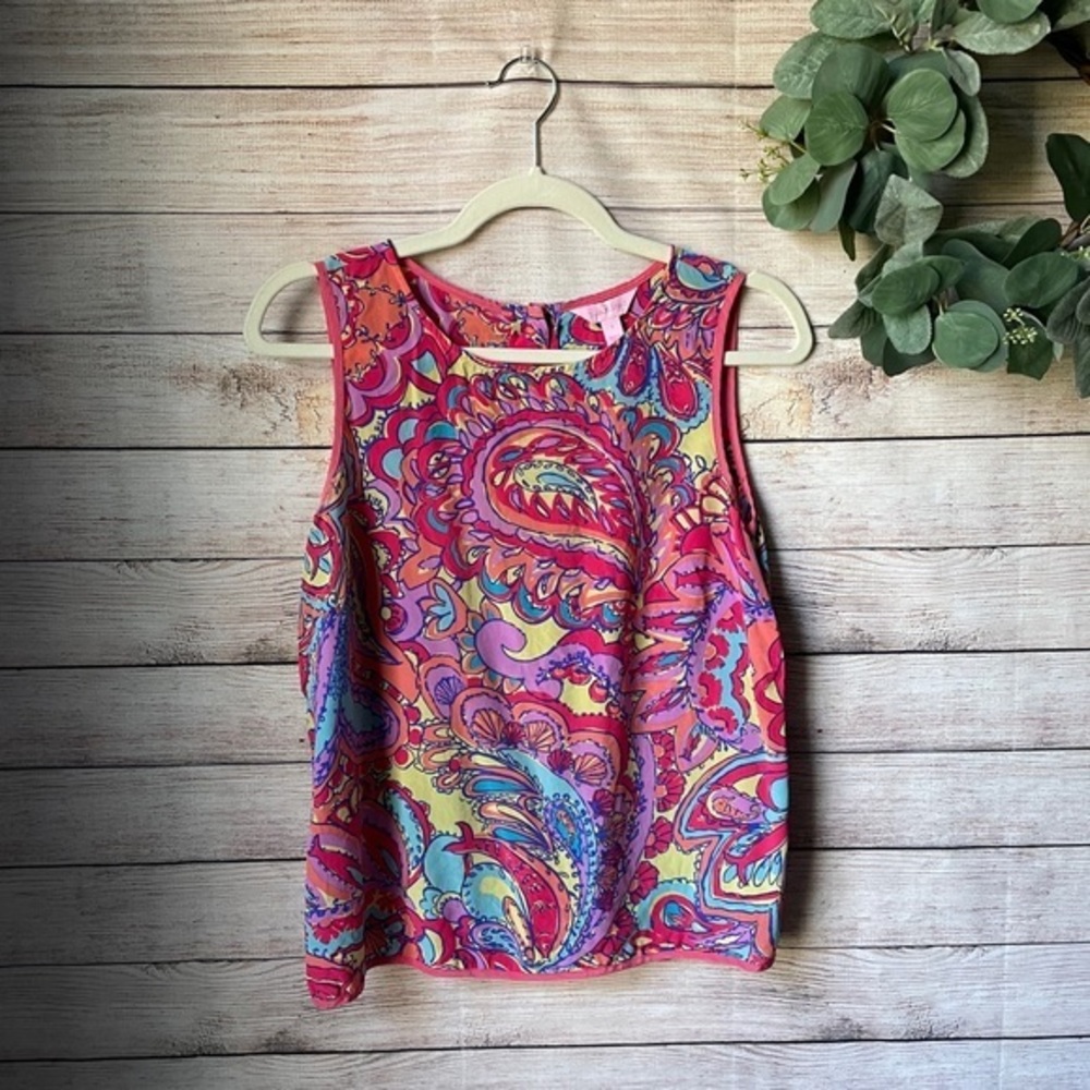 Lily Pulitzer Sleeveless Blouse  KA11-8